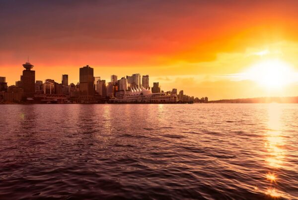 Vancouver Waterfront Sunset